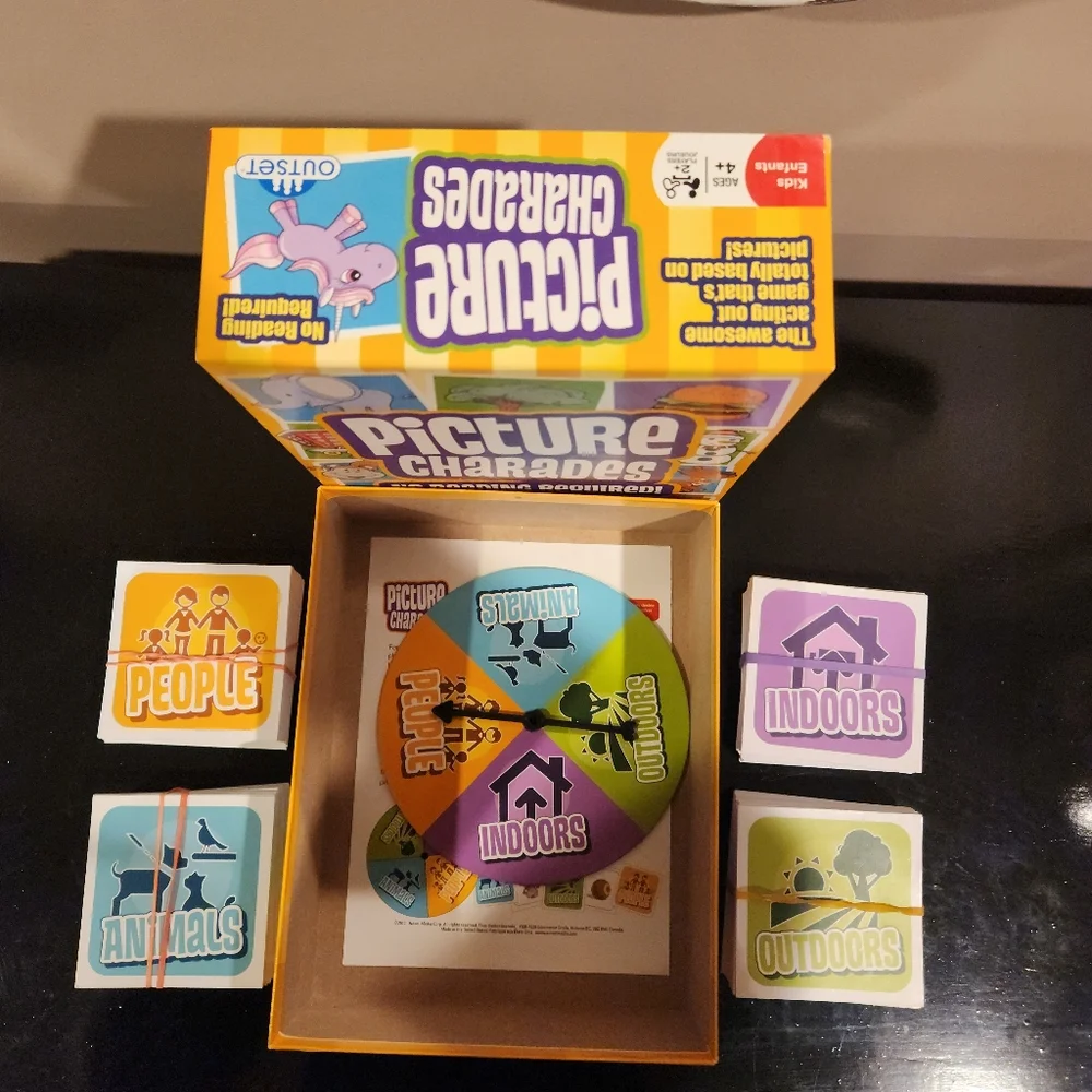 Picture Charades Game Ages 4+